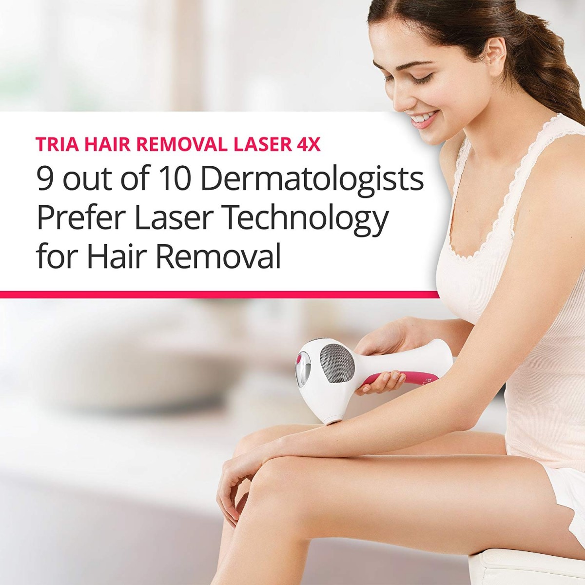 Tria 4X | At-Home Laser Hair Removal Device | Dermatologist Recommended  Technology